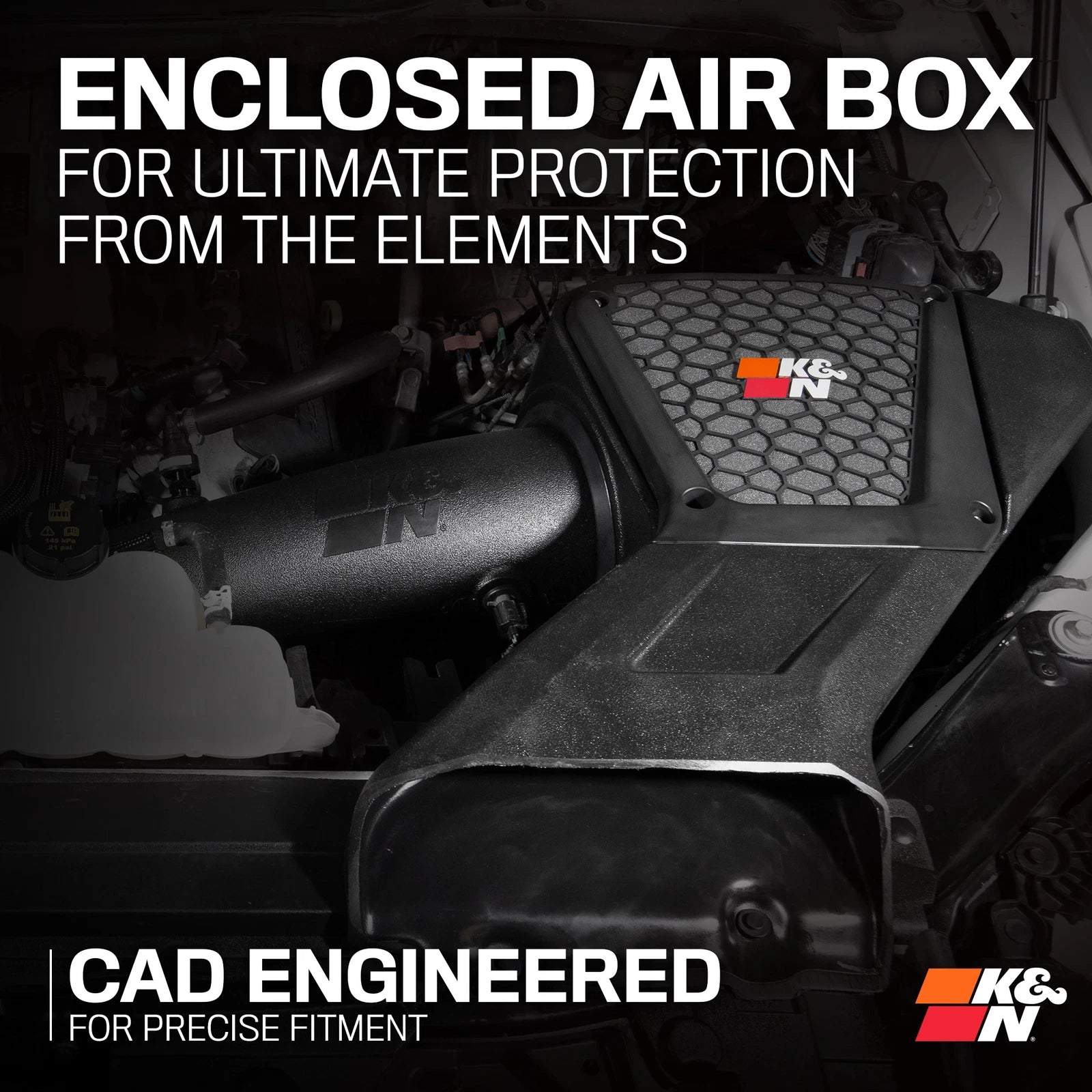K&N Performance Air Intake System | Ford F150 Raptor R 5.2L V8 (63-2624)