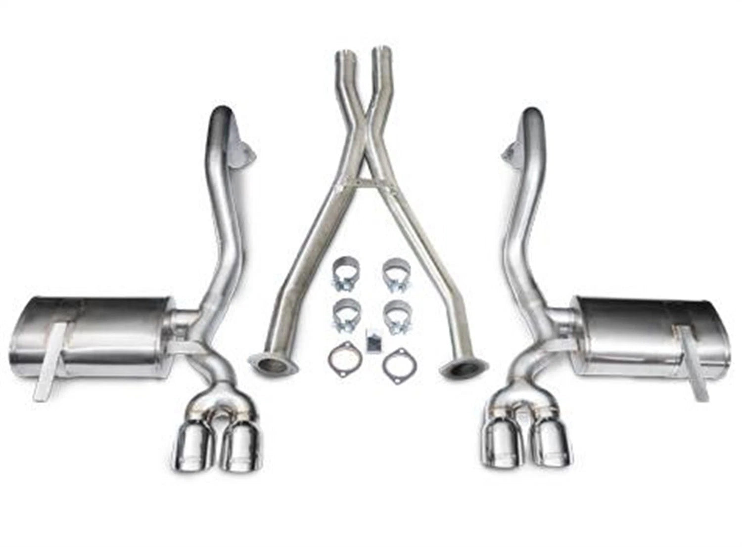 CORSA Xtreme / 2.5 in Cat-Back 3.5 in Twin Tips | 1997-2004 Corvette C5 (14114)