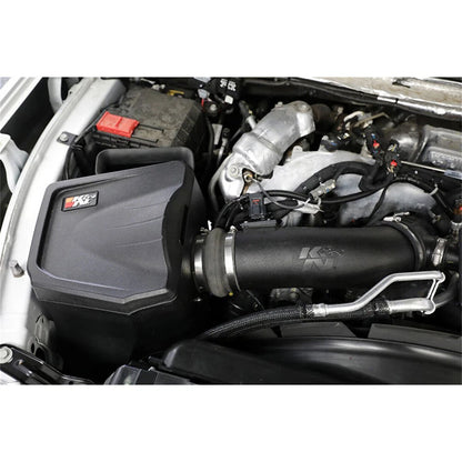 K&N 2020+ Chevrolet Silverado 2500/3500 V8-6.6L DSL Performance Intake System | Chevrolet Silverado (20+) 2500/3500 V8-6.6L DSL