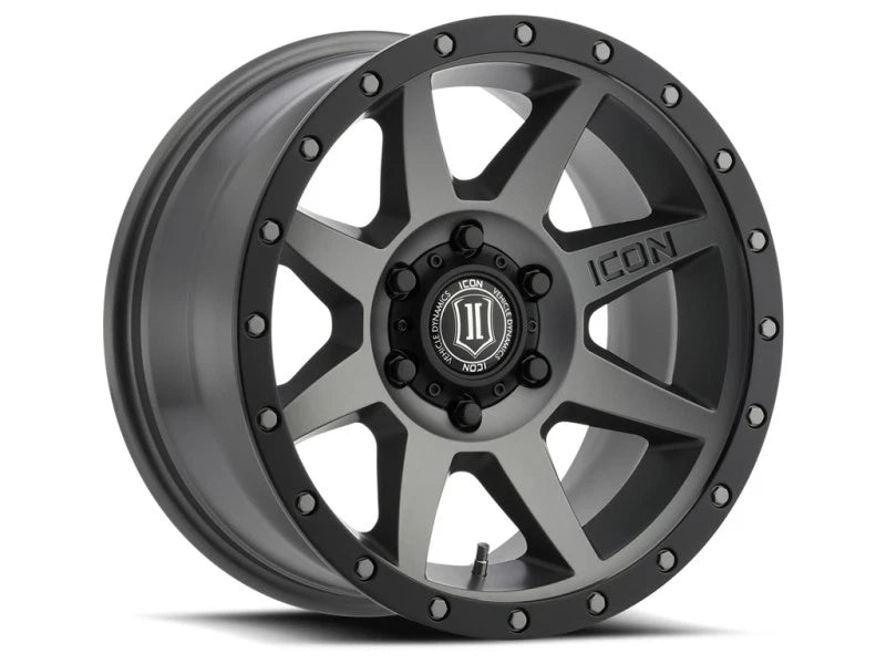 ICON 1818909060TT Rebound Titanium 18x9" 6x5.5" +25mm for 2021-2023 Ford Bronco