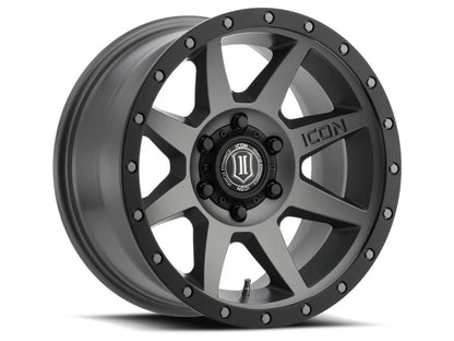 ICON 1818909060TT Rebound Titanium 18x9" 6x5.5" +25mm for 2021-2023 Ford Bronco