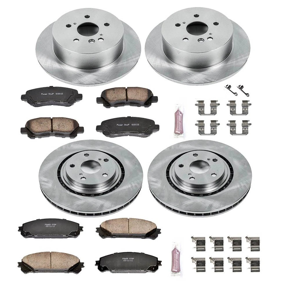 PowerStop Brake Kit | 2008–2013 Toyota Highlander (KOE4129)