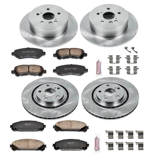 PowerStop Brake Kit | 2008–2013 Toyota Highlander (KOE4129)