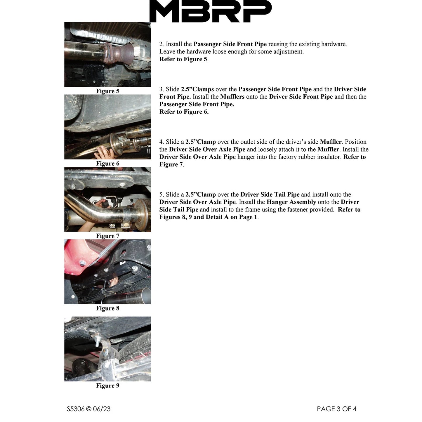 MBRP 2.5in Cat-Back Dual Split Side Exit Exhaust | Toyota Tundra 4.7L/5.7L V8 (07-09) (S5306409)