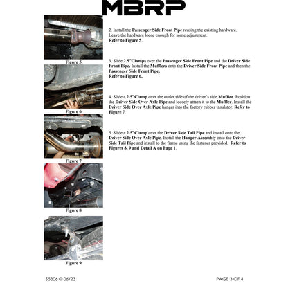 MBRP 2.5in Cat-Back Dual Split Side Exit Exhaust | Toyota Tundra 4.7L/5.7L V8 (07-09) (S5306409)
