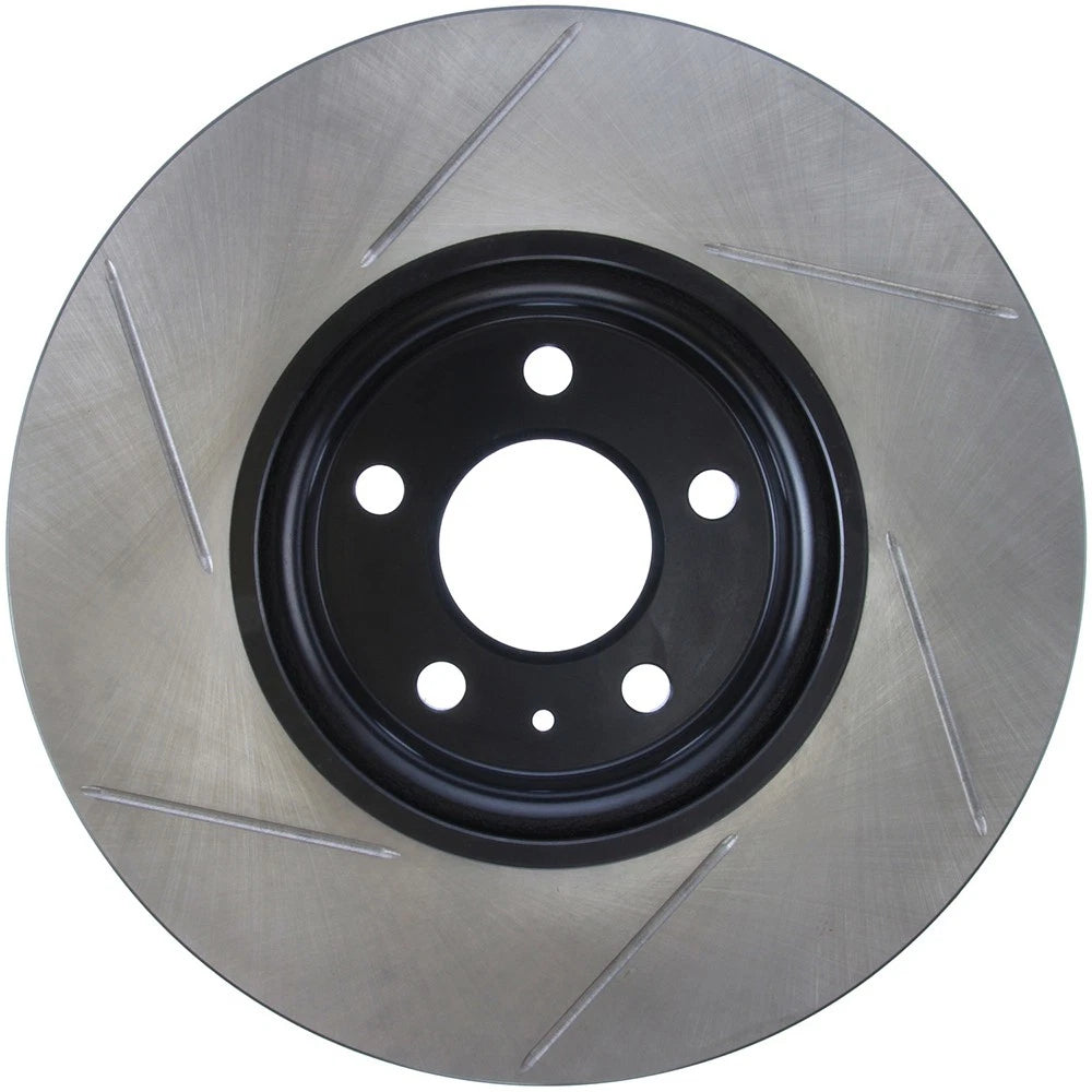 StopTech 126.33136SL Front Left Slotted Brake Rotor for 08-17 Audi A5 / 12-19 A6