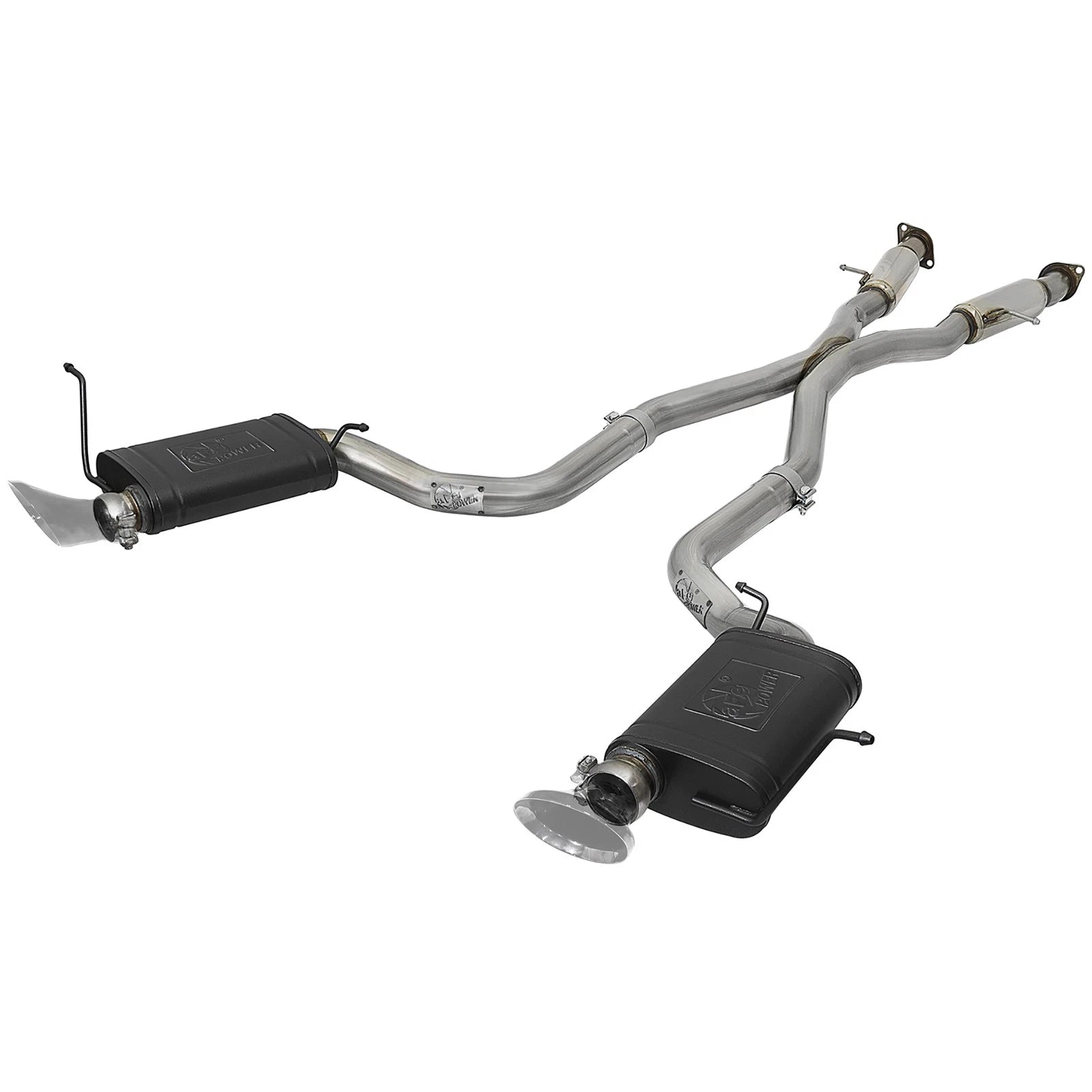 aFe 3in SS Cat-Back Exhaust w/ Resonator | Jeep WK2 SRT8/Trackhawk (12-21) (49-38059)