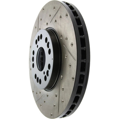 StopTech 127.44083R Front Right Drilled Brake Rotor for 93-05 GS300/ 01-05 IS300