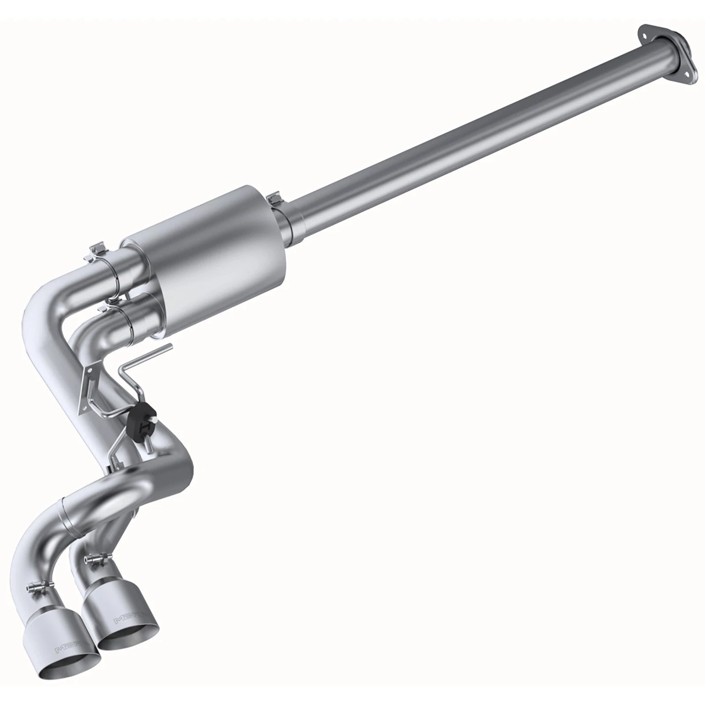 MBRP 3in AL Pre-Axle Dual Outlet Cat-Back Exhaust w/ 4.5in OD Tips | Ford F150 (09-14) (S5261AL)