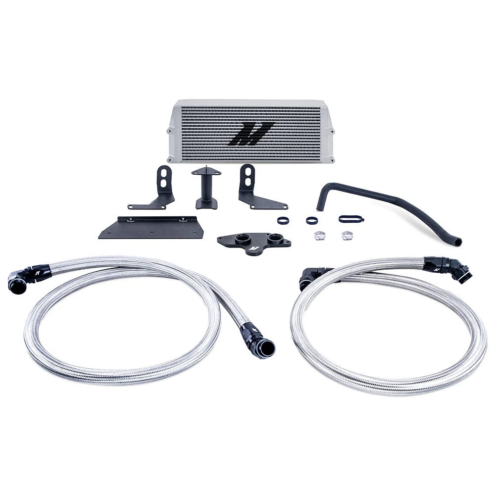 Mishimoto Performance Oil Cooler, fits Ford 6.7L Powerstroke 2011-2019, Silver