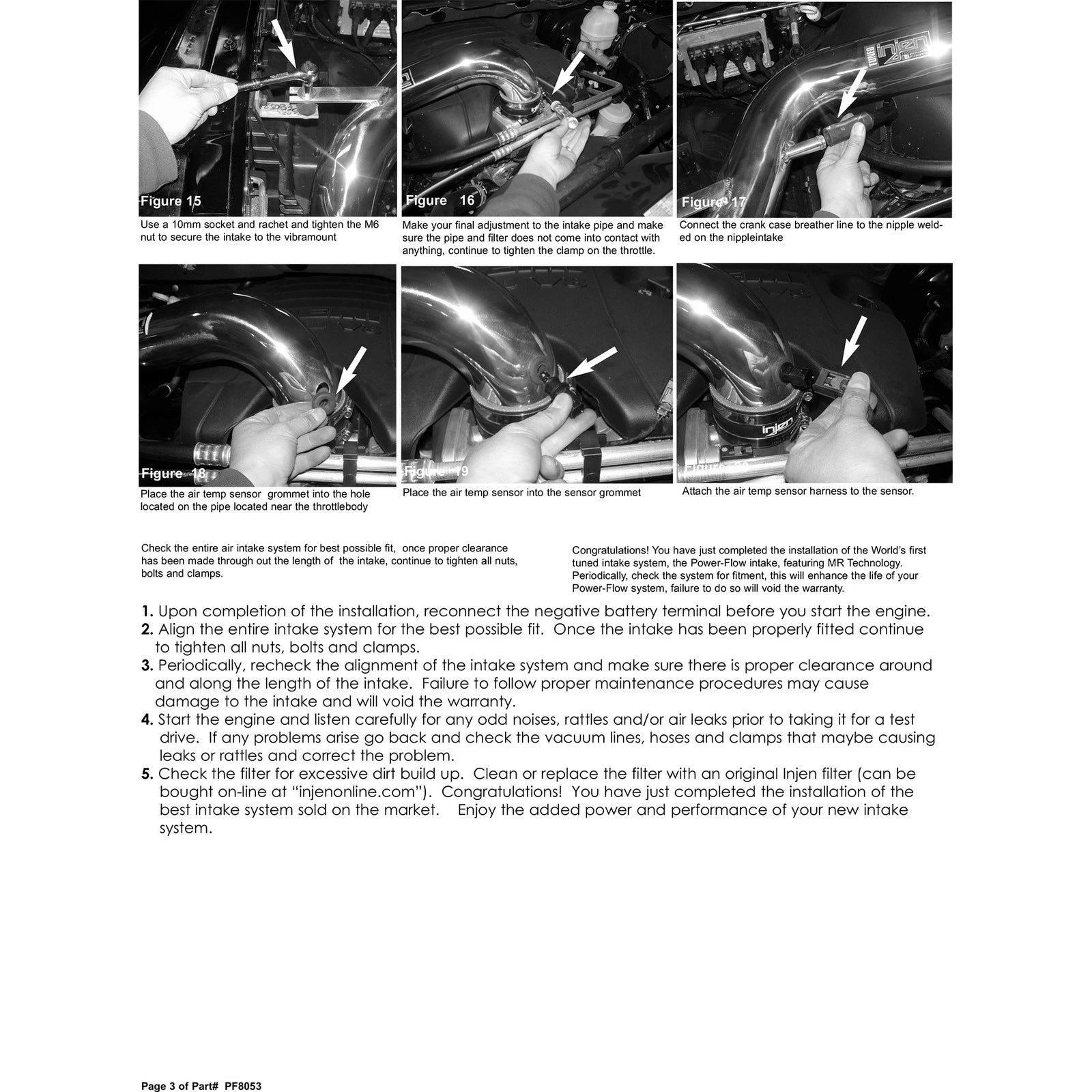 Injen Wrinkle Black Power-Flow Intake | Dodge Ram 1500 5.7L V8 (09-12) (PF8053WB)