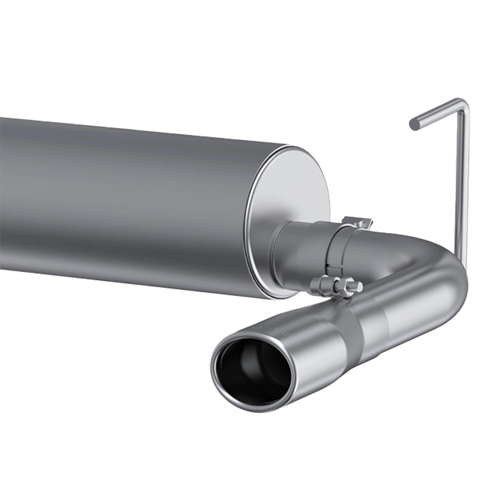 MBRP 2.5in. Alum Cat-Back Single Rear Exit Exhaust | Jeep Wrangler/Rubicon 3.6L (S5526AL)