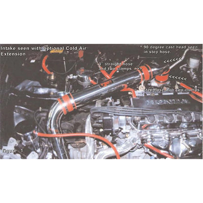 Injen Short Ram Air Intake System | 1996 - 2000 Honda Civic (IS1545)