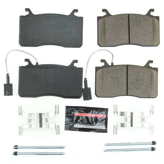 PowerStop Brake Pad Set | 2017–2018 Alfa Romeo Giulia (Z23-2052)