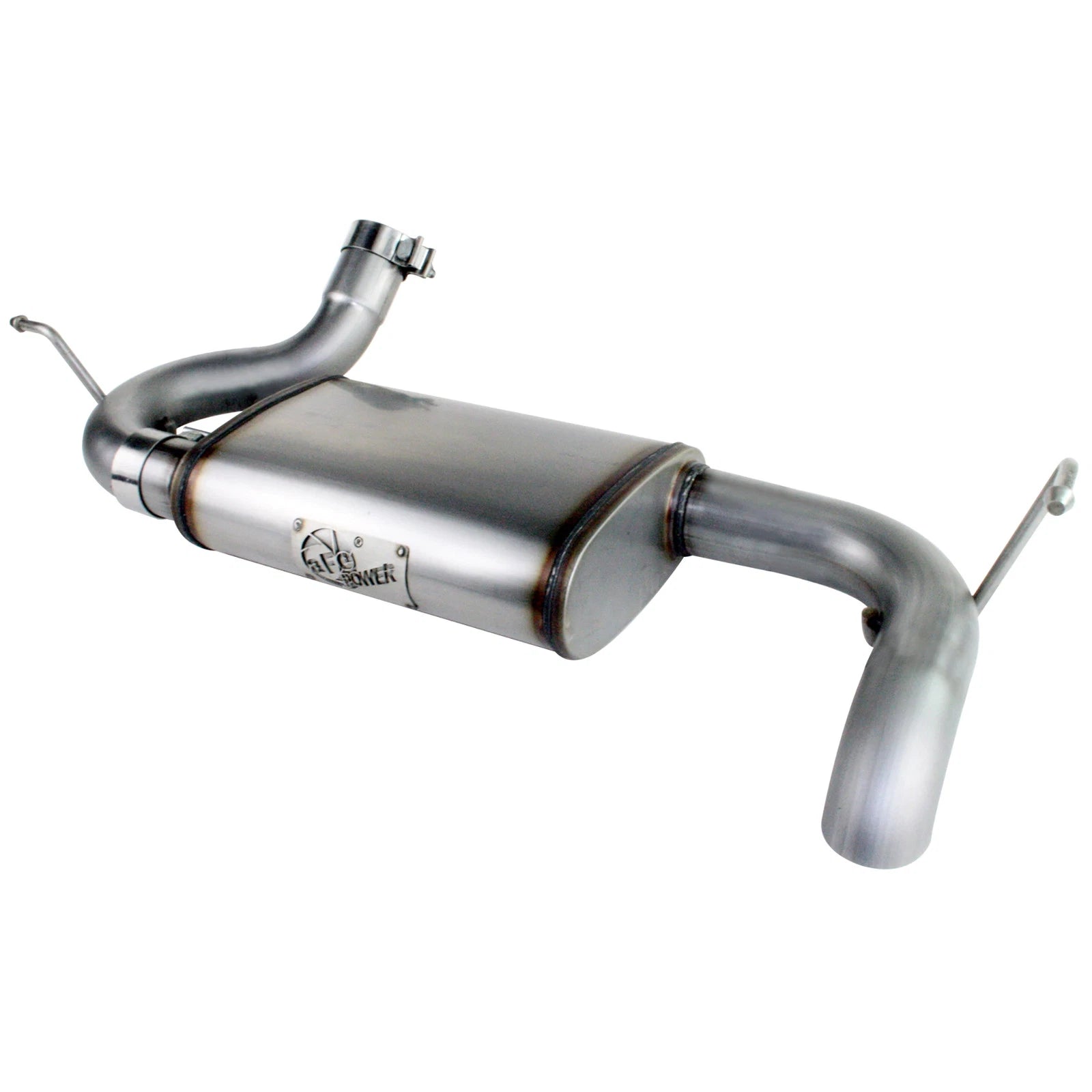 aFe 2.5in SS Axle-Back Exhaust Jeep Wrangler V6 3.6/3.8L (07-17) (49-46219)