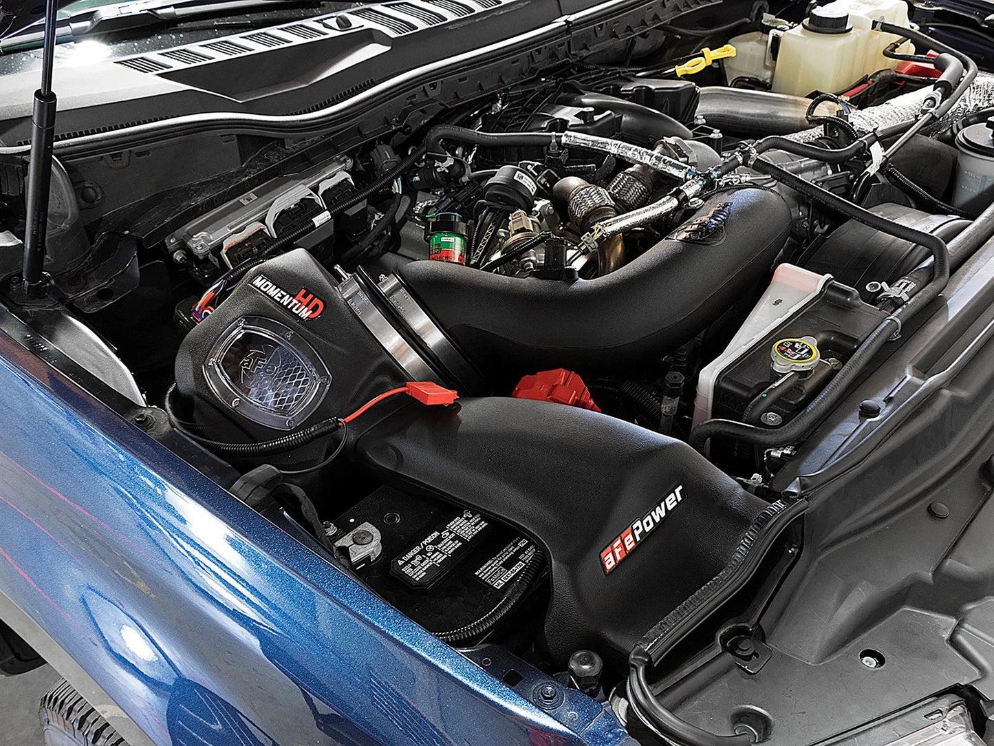 aFe Momentum HD PRO 10R Cold Air Intake | Ford Diesel Trucks V8-6.7L (17) (50-73006)