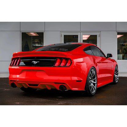 MBRP 3" Cat Back D&S Dual Split Street | Ford Mustang GT 15-17 (S7277BLK)