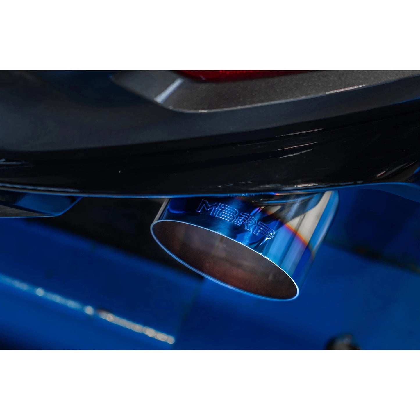 MBRP 3in Cat-Back Exhaust 2.5in Dual Split Rear w/ Burnt End Tips | Honda Civic SI (22-24) (S49033BE)