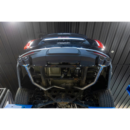 MBRP 3in Dual Split Cat-Back Exhaust w/ Quad Carbon Fiber Tips | Chevrolet Tahoe / GMC Yukon (21+) (S50573CF)