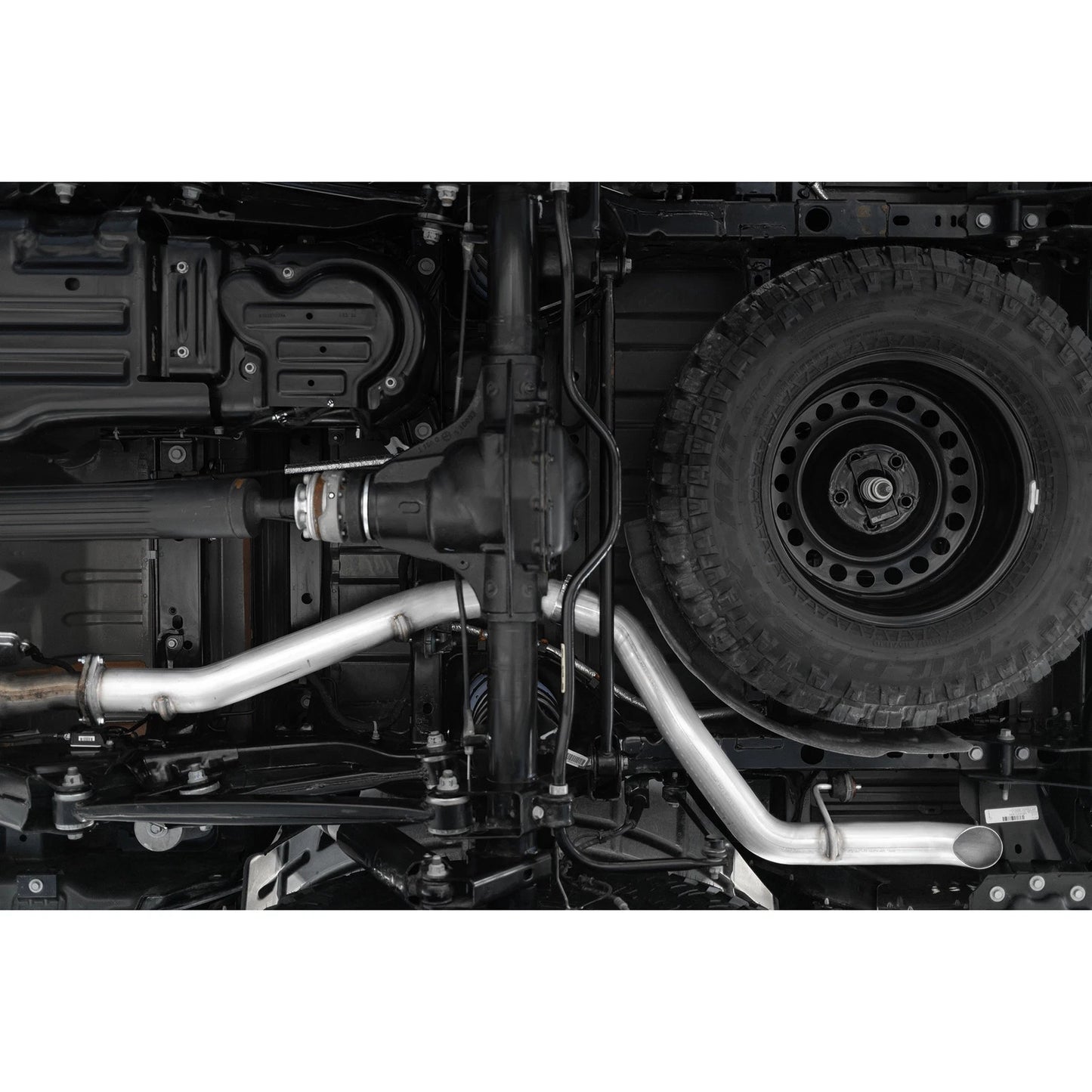 MBRP XP Series T304SS 3in Filter Back w/ Rear Turn Down | Jeep Gladiator JT 19-26 (S6502409)
