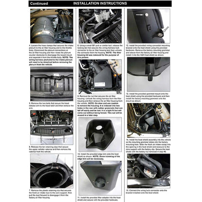 K&N Performance Air Intake System | Chevrolet Silverado 1500 V8 6.2L (30-3110)