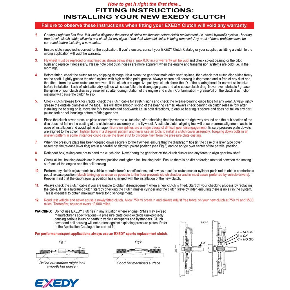 Exedy Hyper Multi Series SDF Type Twin Clutch Kit | 2008-2015 Mitsubishi Evo X (MM062SDF)