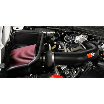 K&N 2017 Ford F250 V8-6.2L Performance Air Intake Kit | Ford F250 (17) (77-2588KTK)