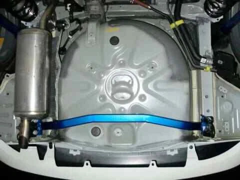 Cusco Power Brace Rear End Underbrace | Toyota Prius (ZVW40W/ZVW41W) (952 492 REN)