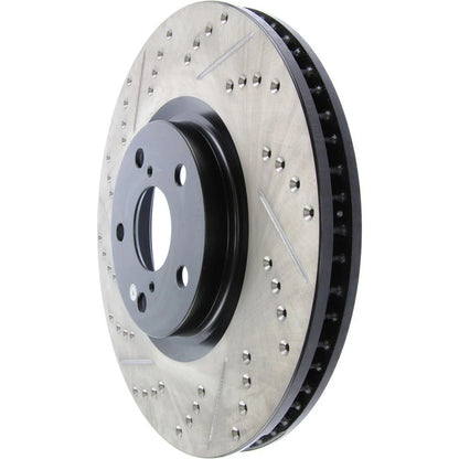 StopTech 127.44104R Front Right Drilled Slotted Disc Brake Rotor for 93-98 Supra