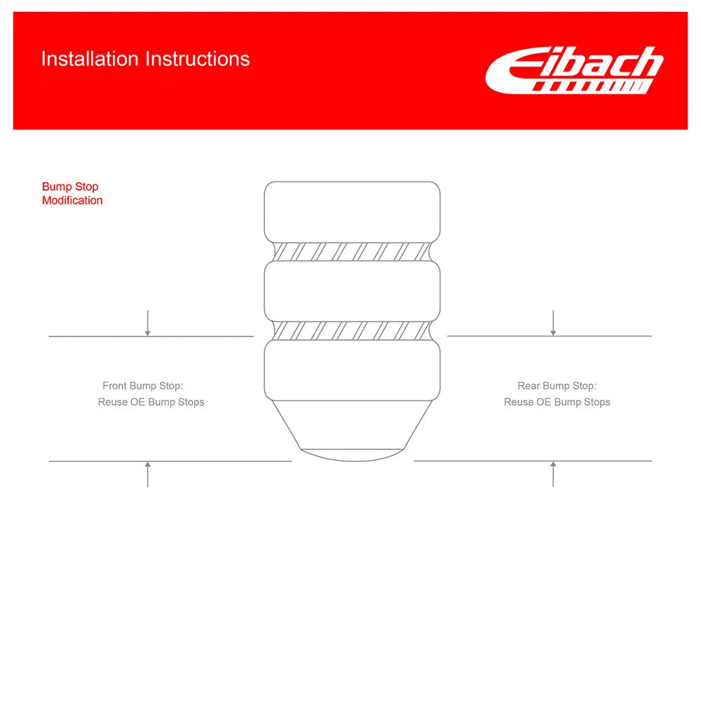 Eibach Pro-Kit Lowering Springs for 2019-2023 Toyota Corolla 2.0L Sedan
