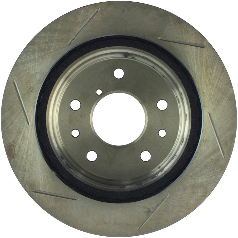 StopTech 126.45024SL Rear Left Slotted Brake Disc Rotor for 1986-1992 Mazda RX-7