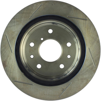 StopTech 126.45024SL Rear Left Slotted Brake Disc Rotor for 1986-1992 Mazda RX-7