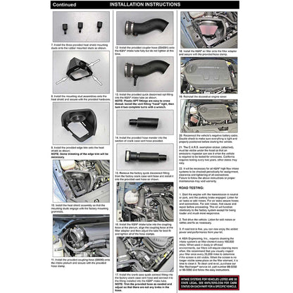 K&N Performance Intake Kit | Chrysler 200 3.6L V6 (15-16) (57-1572)