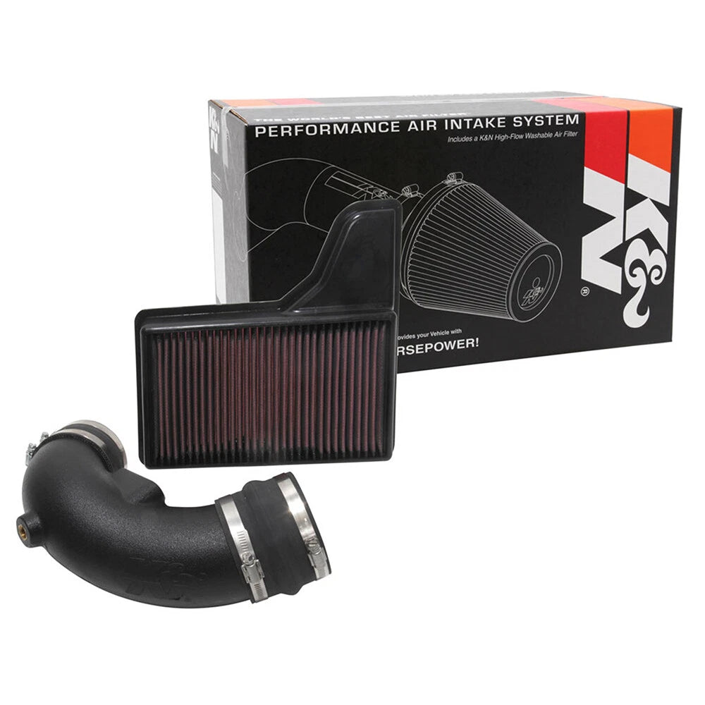 K&N 57-2605 Performance Cold Air Intake Kit for 2018-2021 Ford Mustang GT 5.0 V8