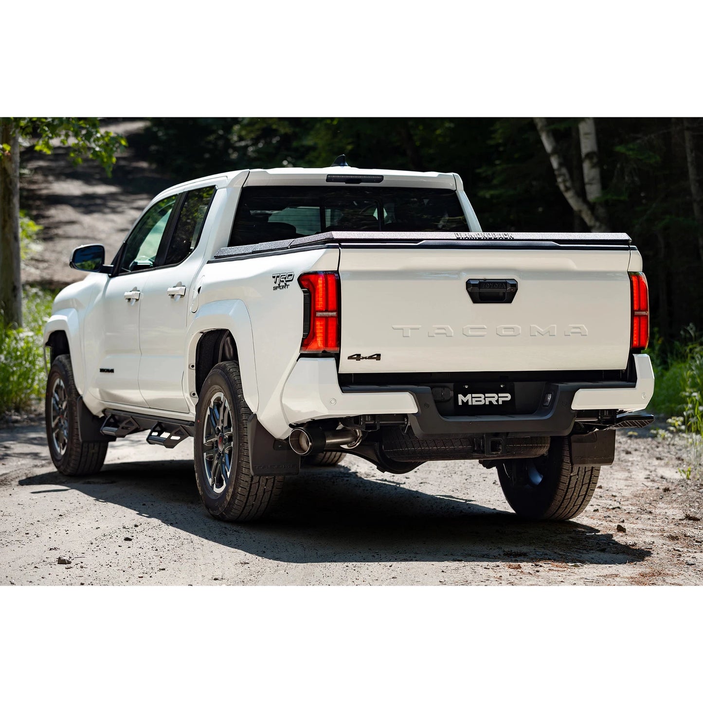 MBRP T304 Stainless Steel 3in Cat-Back Single Side Exit with Carbon Fiber Tip | Toyota Tacoma (24) (S53233CF)