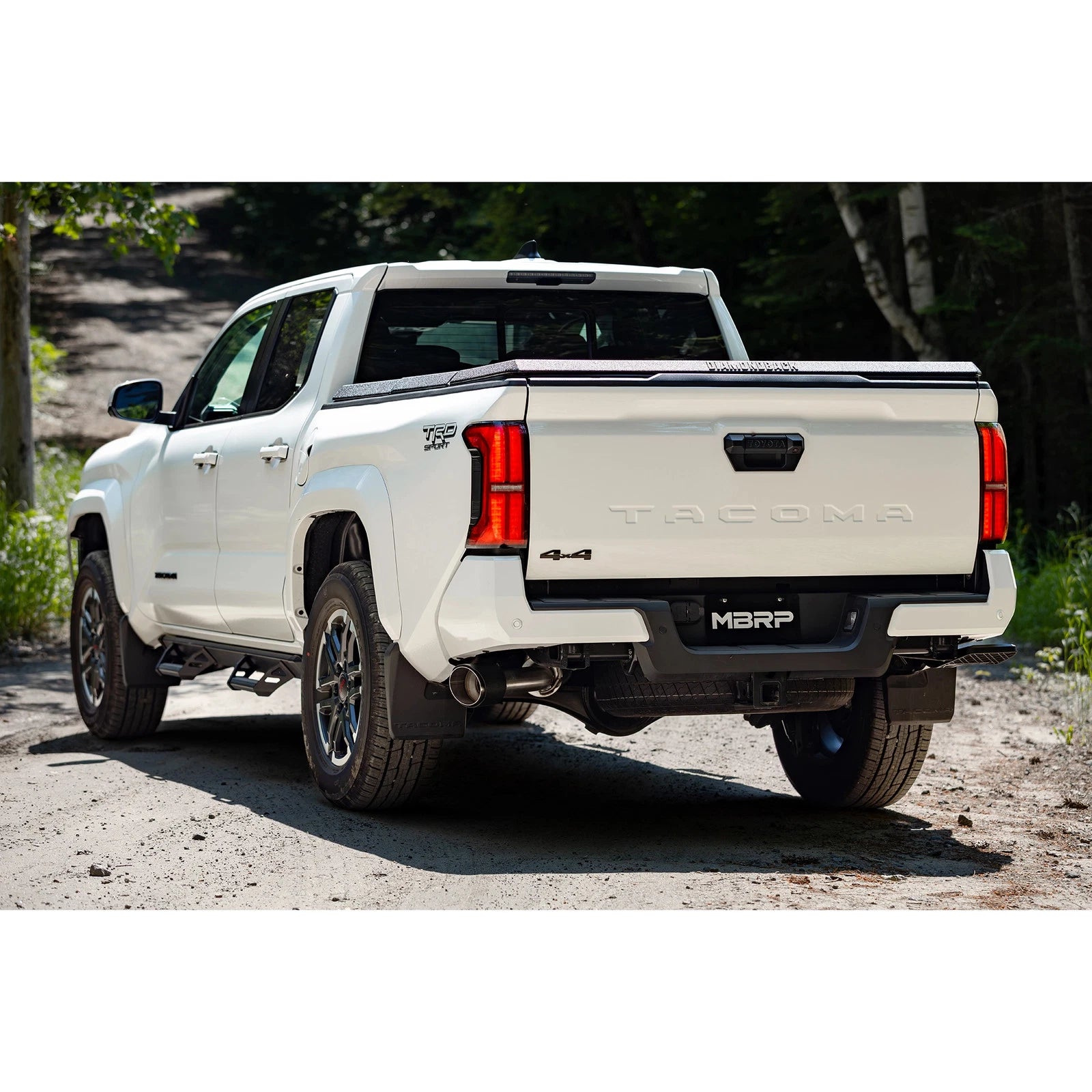 MBRP T304 Stainless Steel 3in Cat-Back Single Side Exit with Carbon Fiber Tip | Toyota Tacoma (24) (S53233CF)