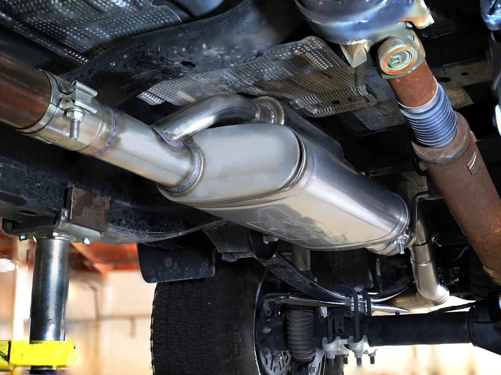 aFe 2.5-3in Vulcan Series Cat-Back Exhaust w/ SS Polished Tip | Ford Ranger L4-2.3L (24+) (49-33148-P)