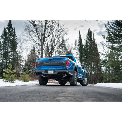 MBRP T409 3in Dual Rear Exit Resonator Back Exhaust | Ford F150 Raptor (17-20) (S5264409)