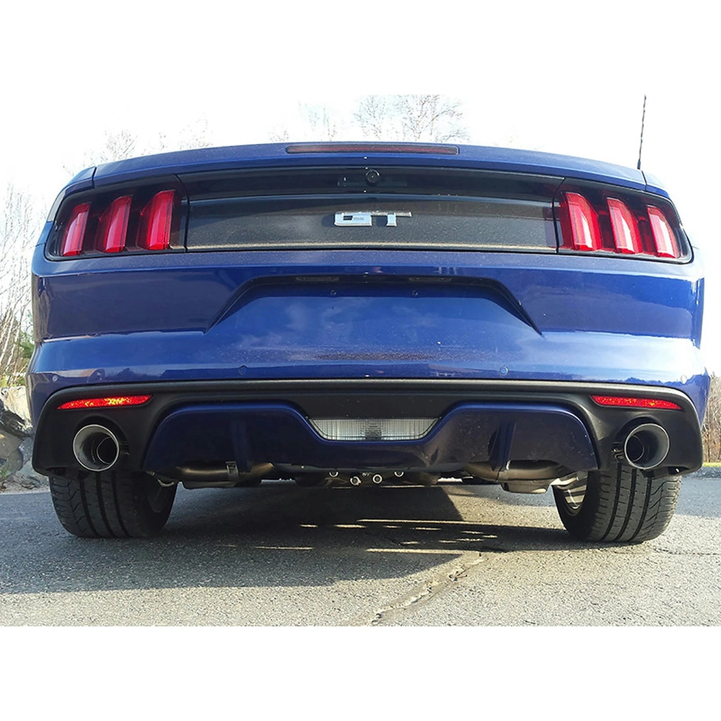 MBRP 2.5-Inch Race Dual Exit Axle-Back Exhaust | Ford Mustang GT (15-17) (S72763CF)