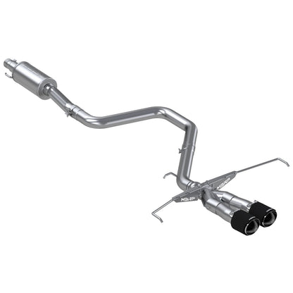 MBRP 3" Armor Pro D&S Cat-Back w/ CF Tips | Hyundai Veloster Turbo (S47053CF)