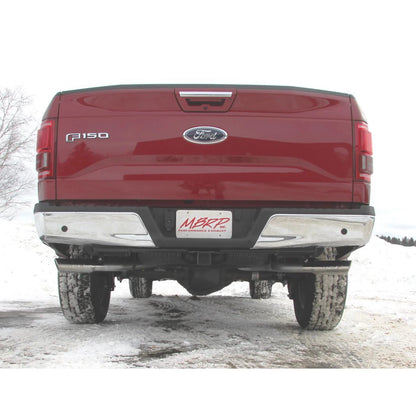 MBRP 2.5in Dual Side Split Alum Cat-Back | Ford F-150 15-20 (S5254AL) (S5254AL)
