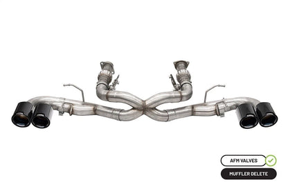 CORSA 3.0 in Cat-Back 4.5 in CF Tips | Corvette C8 20-23 (w/o NPP) (21104CFBLK)