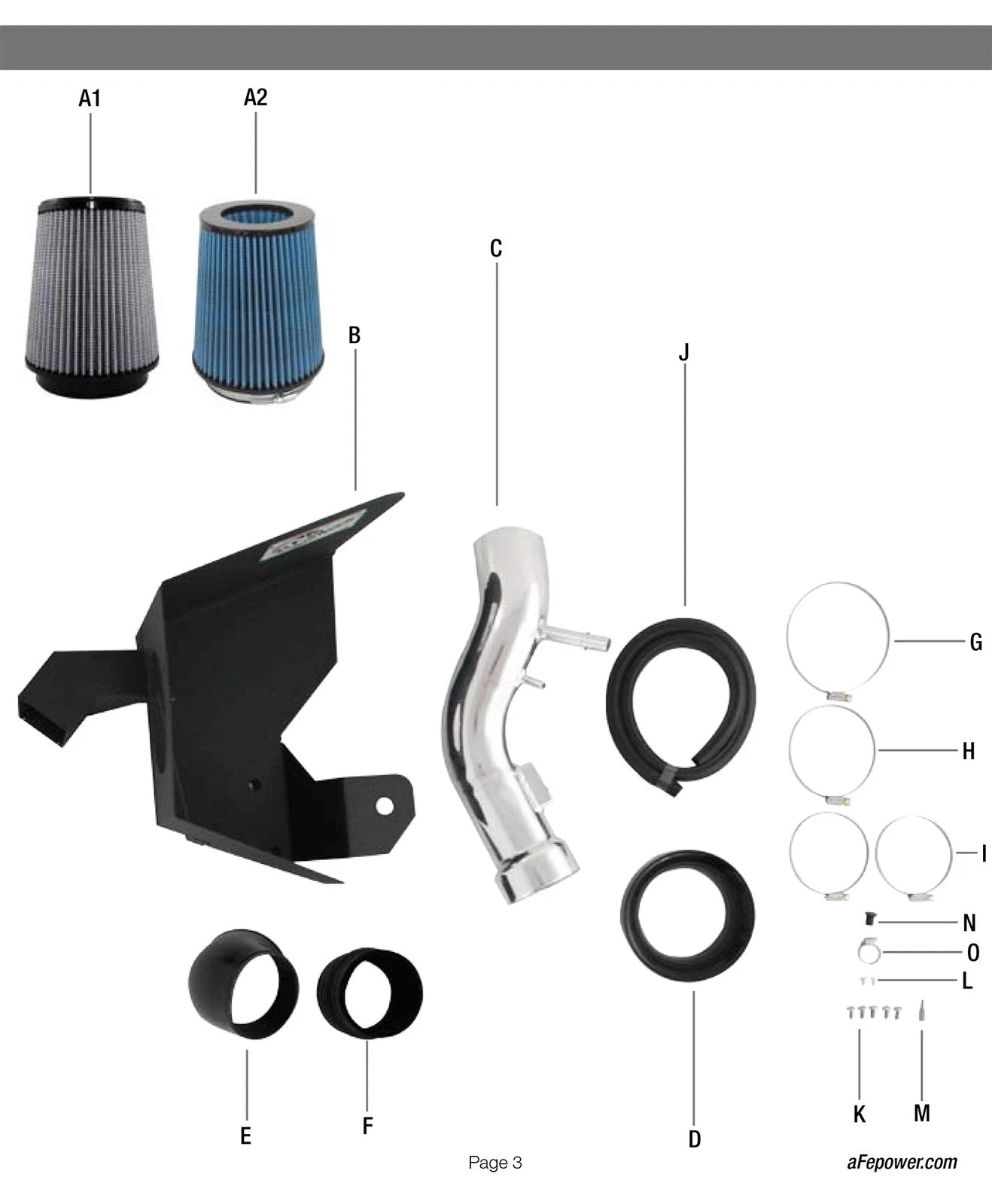aFe Magnum FORCE Stage-2 Cold Air Intake | Ford Mustang V6 3.7L (11-14) (54-12102-P) (SPF5412102-P)