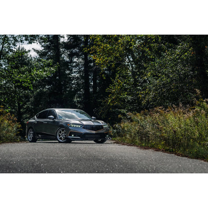 MBRP 3in Cat-Back Exhaust 2.5in Dual Split Rear w/ Burnt End Tips | Honda Civic SI (22-24) (S49033BE)