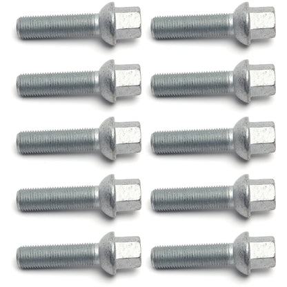 H&R Wheel Bolts Type 14 x 1.5 Length 50mm Mercedes Ball Head 17mm | Wheel Bolts & Studs (1455002)