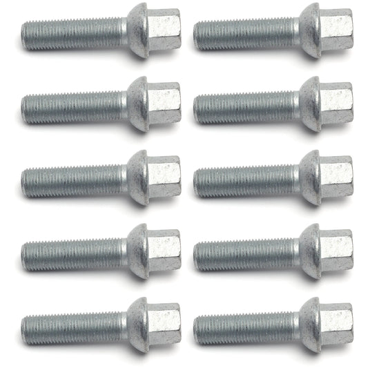H&R Wheel Bolts Type 14 x 1.5 Length 50mm Mercedes Ball Head 17mm | Wheel Bolts & Studs (1455002)