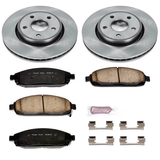 PowerStop Brake Kit | 2006–2010 Jeep Commander (KOE2219)