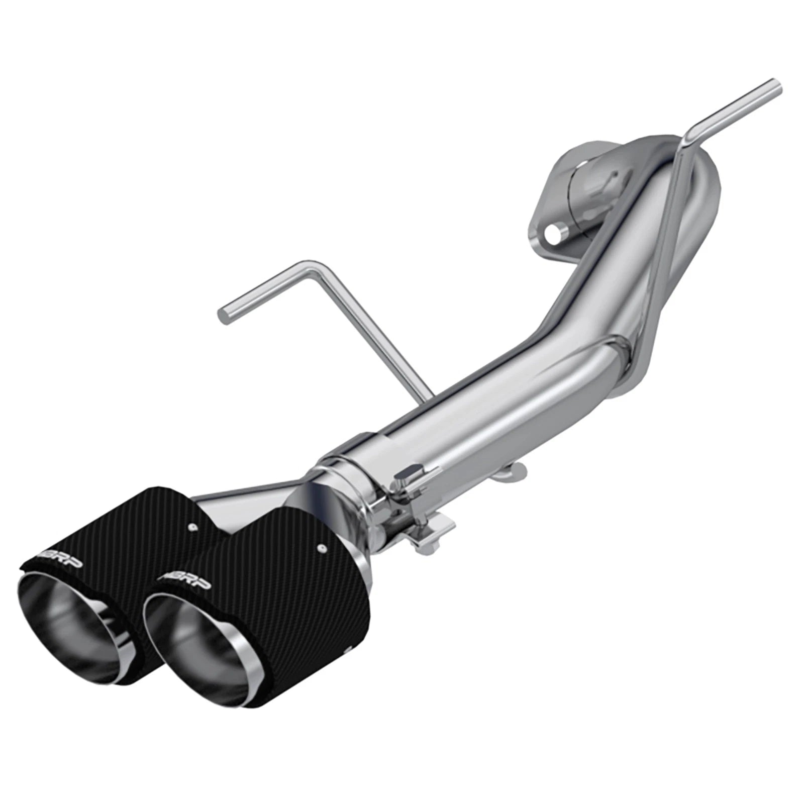 MBRP Dual Split Axleback Exhaust with Quad Tips | 2022+ Subaru WRX (S48103)