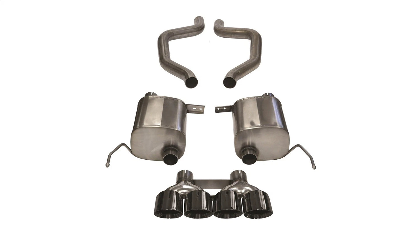 CORSA Xtreme, Sport / 2.75 in Axle-Back | Chevy Corvette C7 Z06/GS/ZR1 (14768BLK)