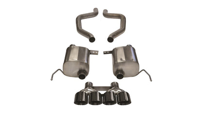 CORSA Xtreme, Sport / 2.75 in Axle-Back | Chevy Corvette C7 Z06/GS/ZR1 (14768BLK)